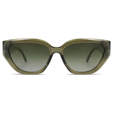 Trendy SOJOS Cat Eye Polarized Sunglasses for Women