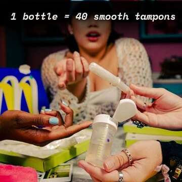 Marlow Revolutionary Tampon Lubricant I Make Tampons Easy to Insert | Pain-Free Tampon Insertion | Easy Glide One Dip | PH Balanced I Water-Based I MarLube | (40mL)