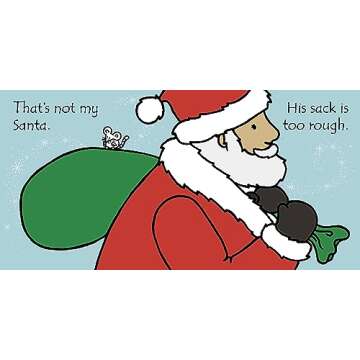 That's not my santa.: A Sensory Exploration of Christmas with Santa, Perfect for Babies' First Chris...