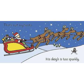 That's not my santa.: A Sensory Exploration of Christmas with Santa, Perfect for Babies' First Christmas, Enhancing Language Awareness and Early Learning Through Touch and Feel (THAT'S NOT MY�)