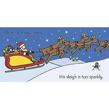 That's not my santa.: A Sensory Exploration of Christmas with Santa, Perfect for Babies' First Christmas, Enhancing Language Awareness and Early Learning Through Touch and Feel (THAT'S NOT MY�)