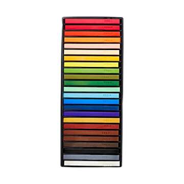 Prismacolor 27049 Premier NuPastel Firm Pastel Color Sticks, 24-Count