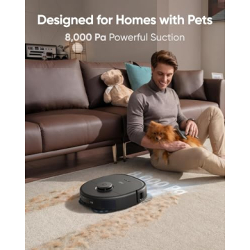 eufy X10 Pro Omni Robot Vacuum and Mop with AI Features