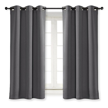NICETOWN Blackout Curtain Blind for Bedroom with Thermal Insulation and Grommet Design