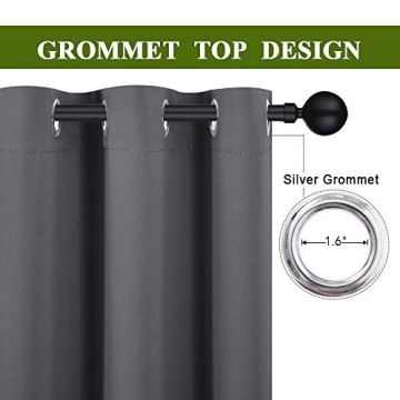NICETOWN Blackout Curtains - Stylish Room Darkening Drapes