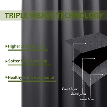 NICETOWN Blackout Curtains - Stylish Room Darkening Drapes