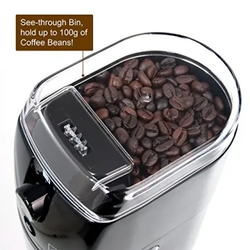 Secura Electric Burr Coffee Grinder with Adjustable Grind Size
