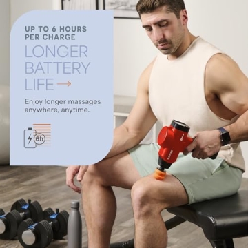LifePro Massage Gun for Deep Tissue Relief and Recovery