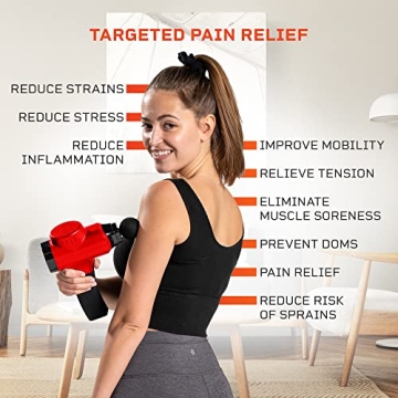 LifePro Massage Gun for Deep Tissue Relief and Recovery