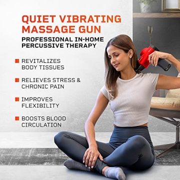 LifePro Massage Gun for Deep Tissue Relief and Recovery