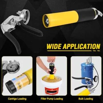 GETLMUL Heavy Duty Grease Gun Kit for Automotive & Marine