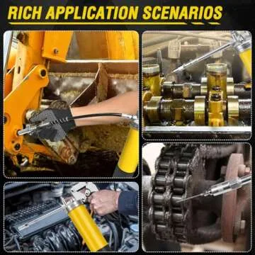 GETLMUL Heavy Duty Grease Gun Kit for Automotive & Marine