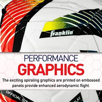 Franklin Sports Official Size 5 Soccer Ball with Pump