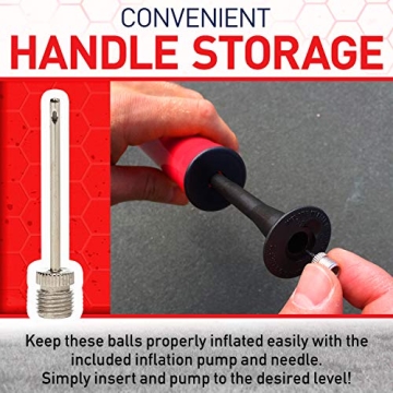 Franklin Sports Official Size 5 Soccer Ball with Pump