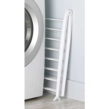 Whitmor Spacemaker Drying Rack, White