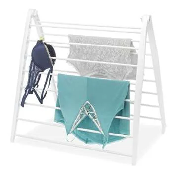Whitmor Spacemaker Drying Rack, White