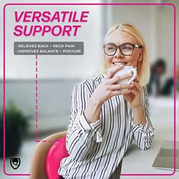 URBNFit Wobble Cushion for Core Stability & Comfort