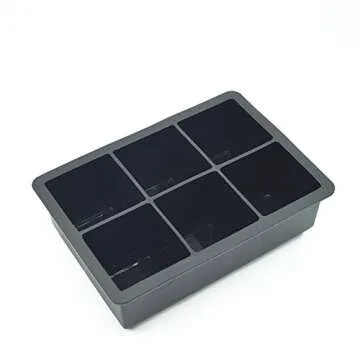 Rippl Ice Cube Tray for Large, Beautiful Ice Cubes