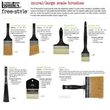 Liquitex Splatter Effect Brush for Artists 1"