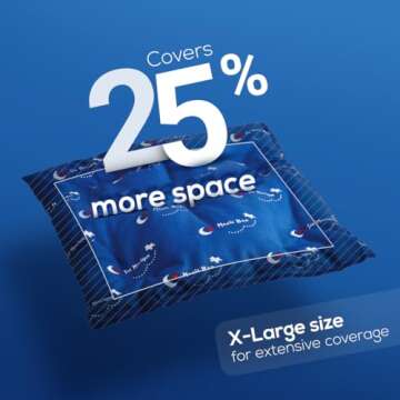 The Original Magic Bag X-Large Heating Compression, Hot/Cold Therapy for Back and Shoulder Pain Relief, Cordless Hot Cold Compress, 29 x 29 cm (11.5" x 11.5")