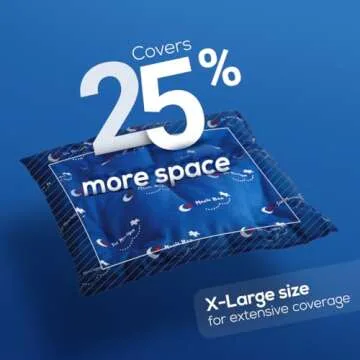 The Original Magic Bag X-Large Heating Compression, Hot/Cold Therapy for Back and Shoulder Pain Relief, Cordless Hot Cold Compress, 29 x 29 cm (11.5" x 11.5")