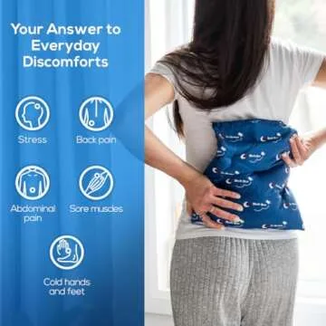 The Original Magic Bag X-Large Heating Compression, Hot/Cold Therapy for Back and Shoulder Pain Relief, Cordless Hot Cold Compress, 29 x 29 cm (11.5" x 11.5")