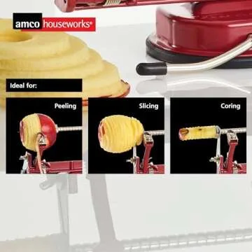 Back To Basics A505 Peel Away Apple Peeler for Easy Prep