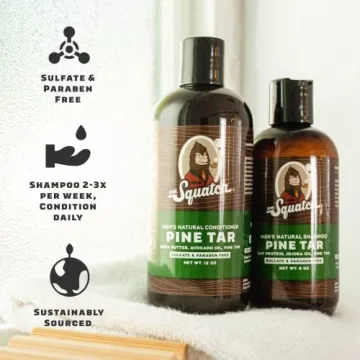 Dr. Squatch Shampoo and Conditioner Set for Men