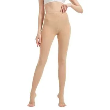 MGANG 20-30mmHg Compression Pantyhose for Men & Women