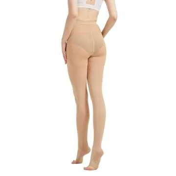 MGANG 20-30mmHg Compression Pantyhose for Men & Women
