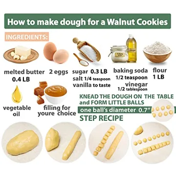 Effortless Walnut Cookie Mold Maker for Perfect Treats