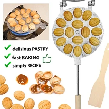 Effortless Walnut Cookie Mold Maker for Perfect Treats