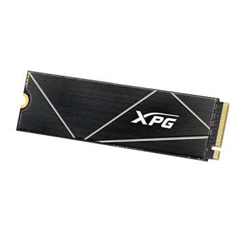 XPG 1TB GAMMIX S70 Blade - Works with PlayStation 5, PCIe Gen4 M.2 2280 Internal Gaming SSD Up to 7,...