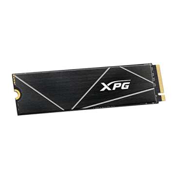 XPG 1TB GAMMIX S70 Blade - Works with PlayStation 5, PCIe Gen4 M.2 2280 Internal Gaming SSD Up to 7,400 MB/s (AGAMMIXS70B-1T-CS)