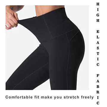 Dragon Fit High Waist Compression Yoga Pants for Comfort and Support