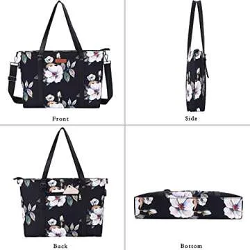 Stylish MOSISO Laptop Tote Bag with USB Port