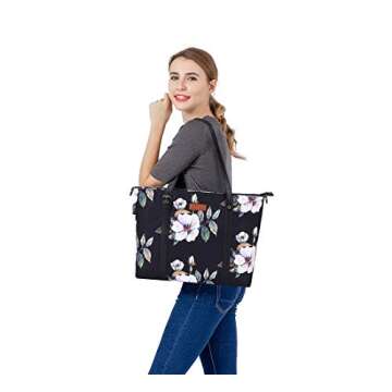 Stylish MOSISO Laptop Tote Bag with USB Port