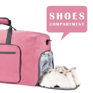 Felipe Varela 65L Foldable Duffle Bag for Travelers