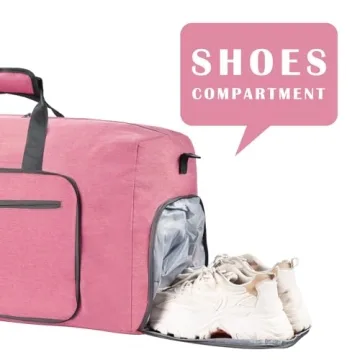 Felipe Varela 65L Foldable Duffle Bag for Travelers