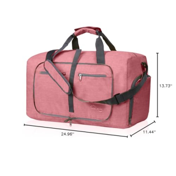 Felipe Varela 65L Foldable Duffle Bag for Travelers
