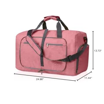 Felipe Varela 65L Foldable Duffle Bag for Travelers