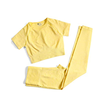 PINKSAVIOR Women's Stylish Workout Sets Two Piece Gym Outfit