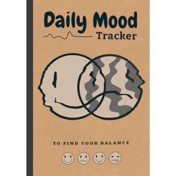 Daily Mood Tracker: Mood Tracker Journal Health & Wellness Diary Emotion tracker - Self care journal...
