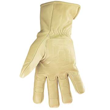Youngstown Glove FR Ultimate Leather Utility Winter Work Gloves - Kevlar Line