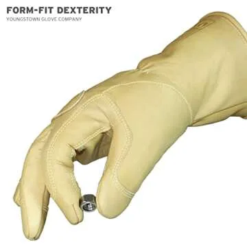 Youngstown FR Ultimate Leather Work Gloves for Safety and Durability