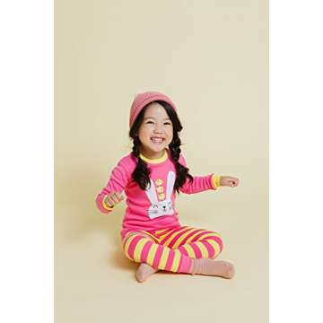 VAENAIT BABY Toddler Kids Boys Girls 100% Cotton Sleepwear Pajamas Set Swing Chicks XL