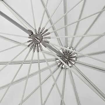 Neewer 72 Inch Silver Parabolic Umbrella for Photography