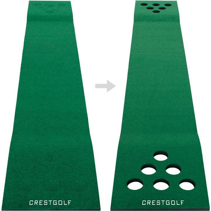 Golf Pong Mat Game Set for Indoor and Outdoor Fun