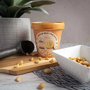 Hoggin' Dogs Ice Cream Mix - Natural & Peanut Flavor