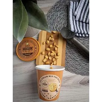 Hoggin' Dogs Ice Cream Mix - Natural & Peanut Flavor